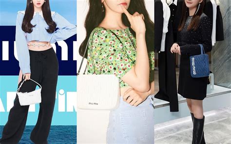 The three Korean celebrities chosen by Miu Miu to 